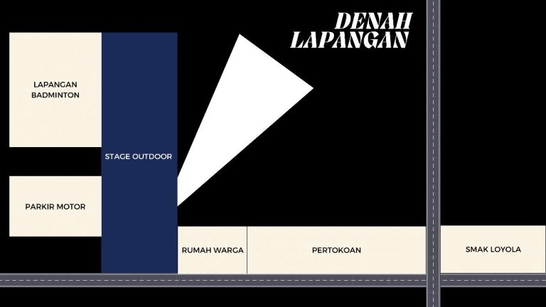 denah kegiatan komodo badminton championship